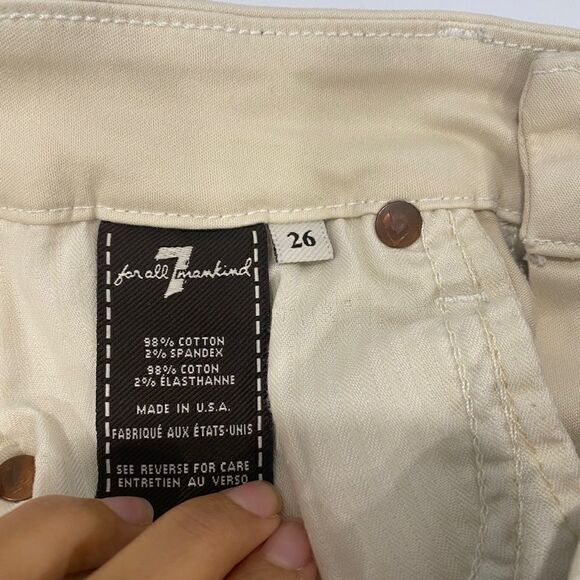 7 For All ManKind Floral Skinny Jeans - Picture 9 of 10